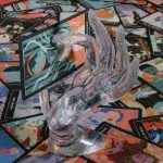 Gothmancy Tarot - Bordures noires mates + tapis