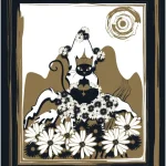 Golden Black Cat Tarot
