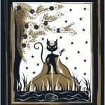 Golden Black Cat Tarot