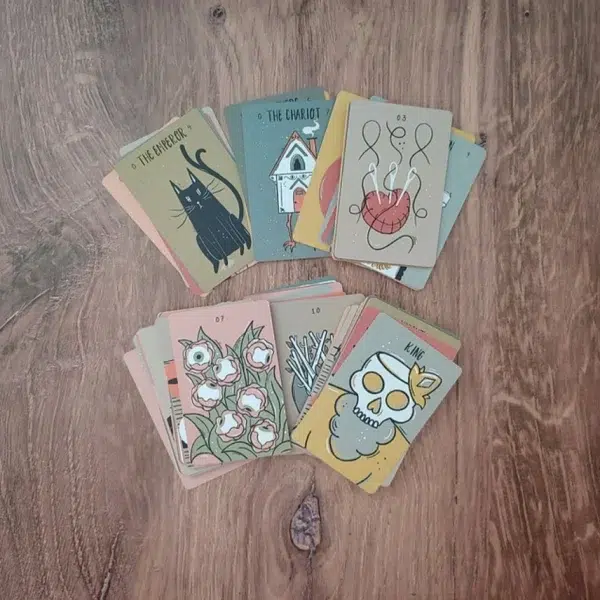 Teeny Tiny Tarot & Mini Divi Set