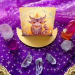 Small Gold Moon Card Stand