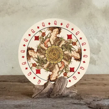 Circular Pagan Playing Cards