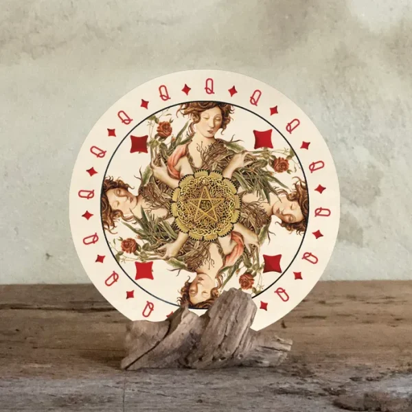 Circular Pagan Playing Cards