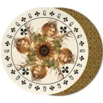 Circular Pagan Playing Cards