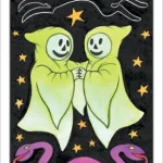 Halloween Tarot in a Tin