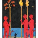 Halloween Tarot in a Tin