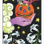Halloween Tarot in a Tin