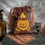 All Hallow's Tarot Pouch