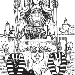 Black & White Rider-Waite® Tarot