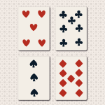 Portrait de Paris Poker Deck