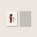 Portrait de Paris Poker Deck