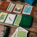 Green Glyphs Collection Satchel
