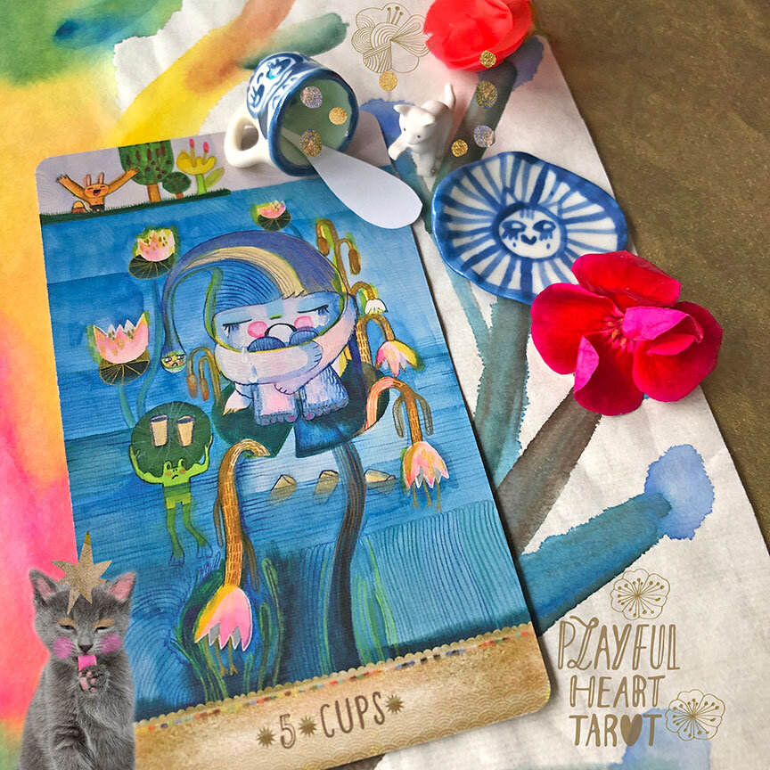 プレイフル・ハート・タロット [ PLAYFUL HEART TAROT ] 〈旧版〉海外版（中古-良い）