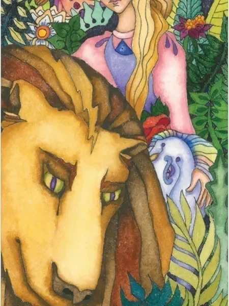 Tarot of a Moon Garden Borderless