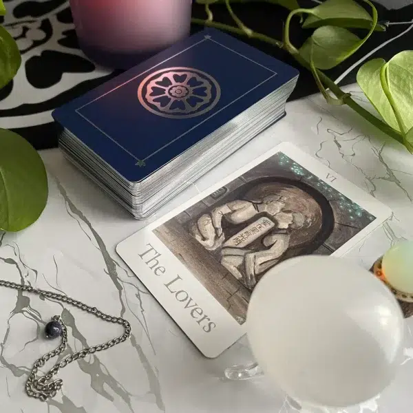 White Lotus Elemental Tarot + Altar cloth