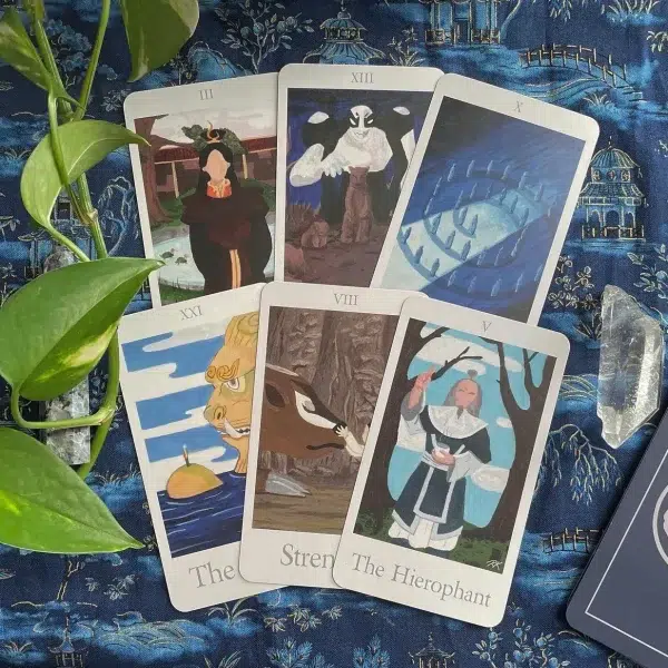 White Lotus Elemental Tarot + Altar cloth