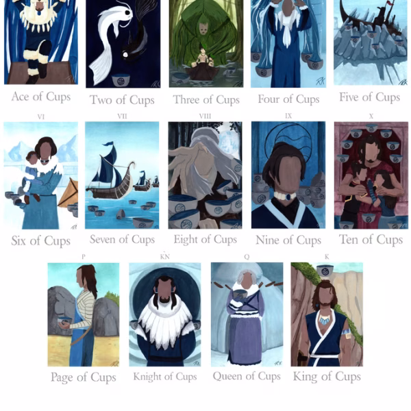 White Lotus Elemental Tarot + Altar cloth