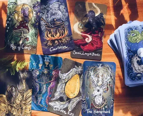 Magical Creatures Tarot (First Edition)