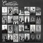 Creatures Tarot Black and White