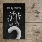 Creatures Tarot Black and White