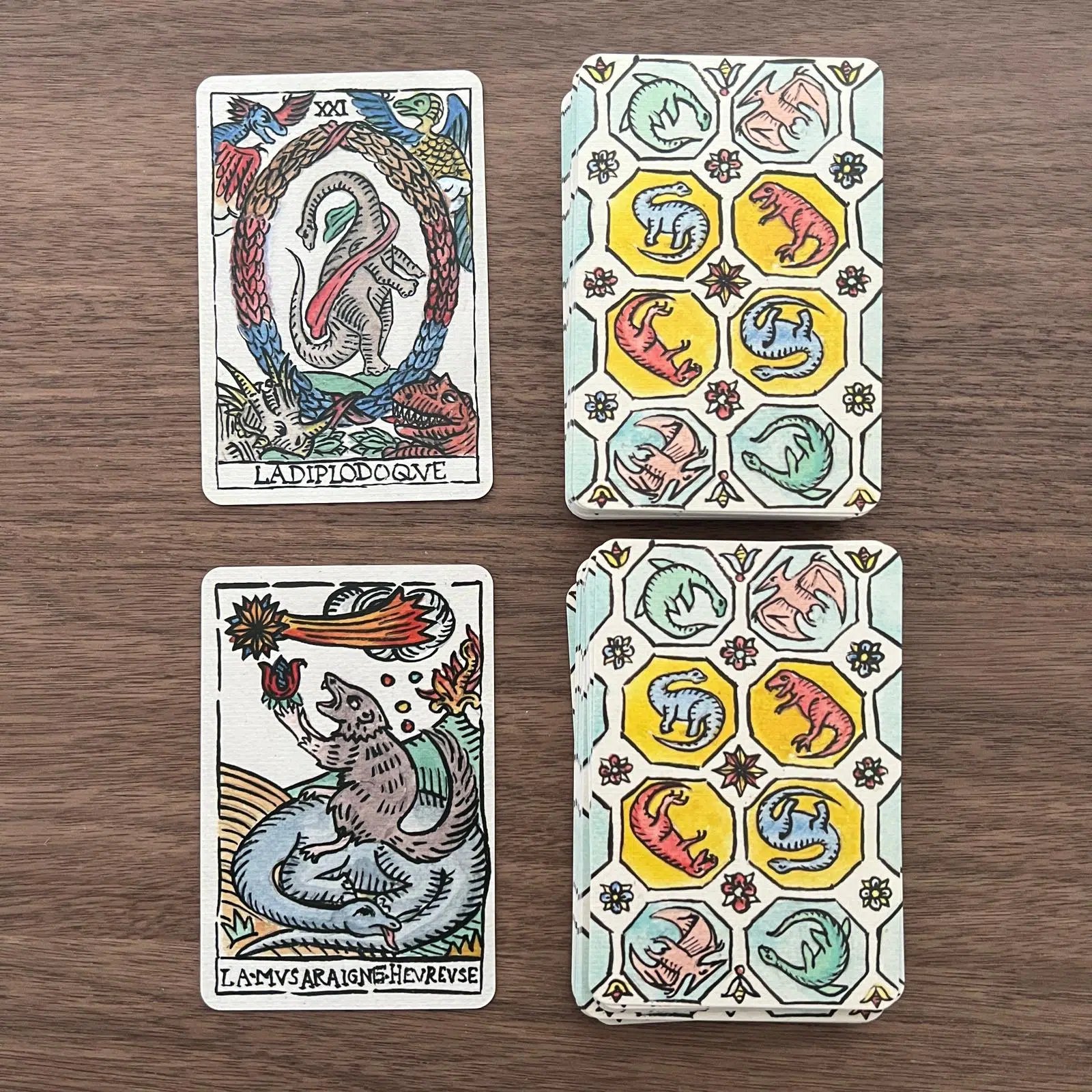 Dinosaures de Marseille Tarot
