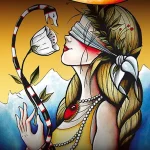 Eight Coins' Tattoo Tarot - Borderless Miniature Edition