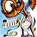 Eight Coins' Tattoo Tarot - Borderless Miniature Edition