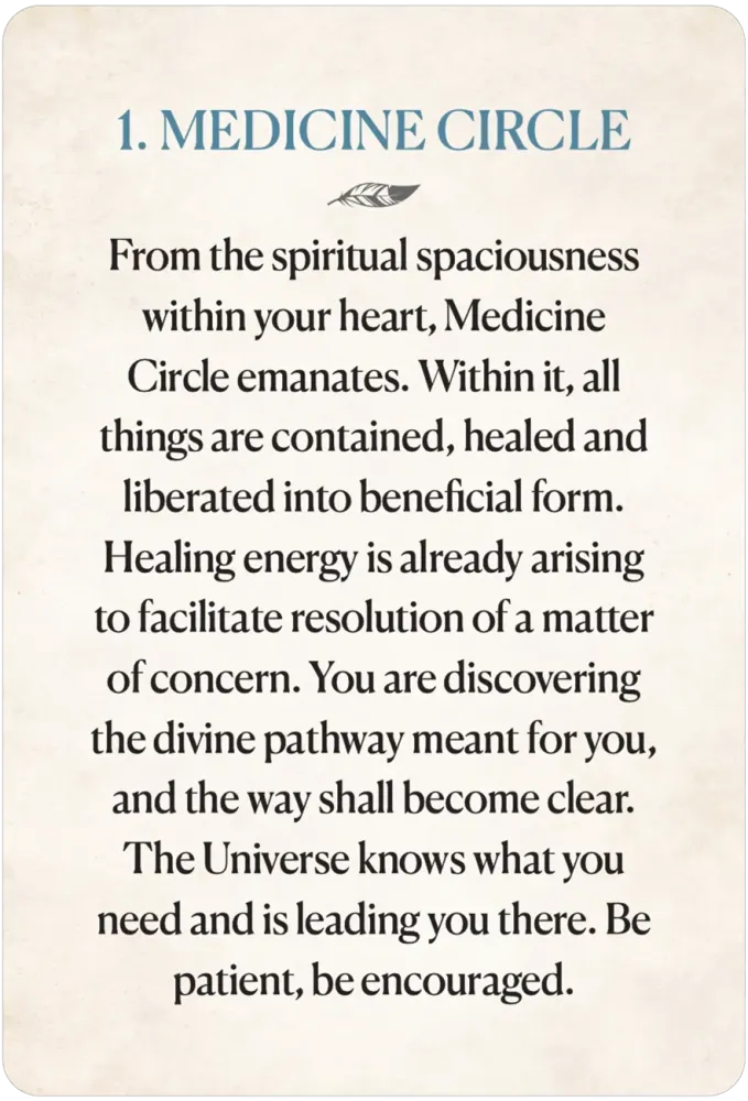 Medicine Heart Oracle - Pocket Panda Edition