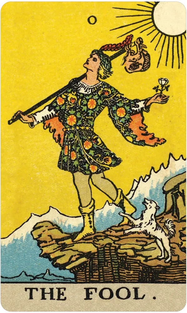 Smith-Waite® Tarot Deck - Borderless Miniature Edition