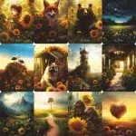 Sunflower Field Lenormand