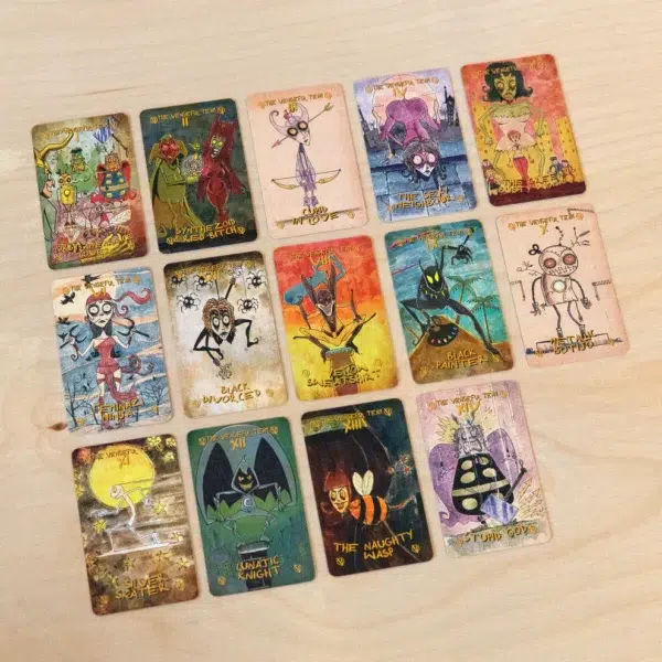 Superheroes Parody Mini Tarot