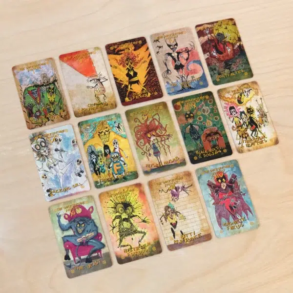 Superheroes Parody Mini Tarot
