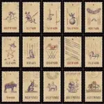 Vintage Stamp Tarot