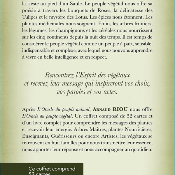 L'Oracle du peuple végétal