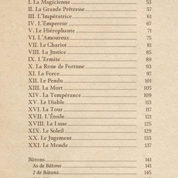 Le tarot arthurien
