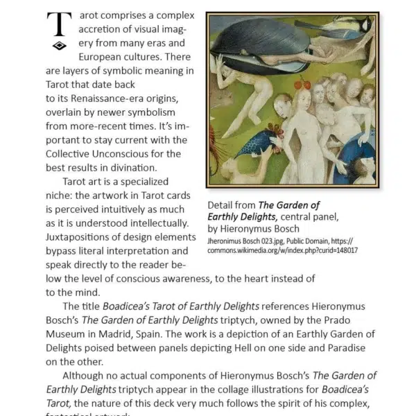 Boadicea's Tarot of Earthly Delights