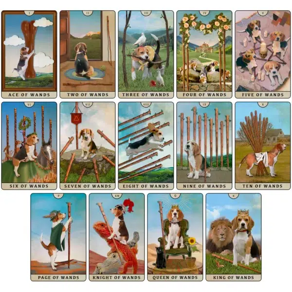 Tarot of Beagle Dogs