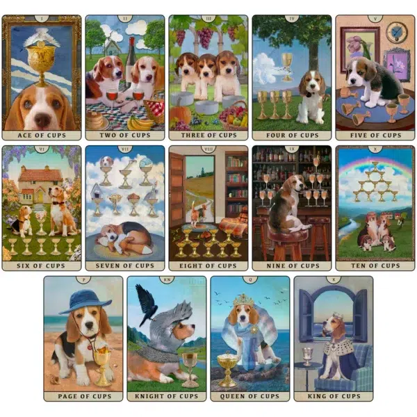 Tarot of Beagle Dogs