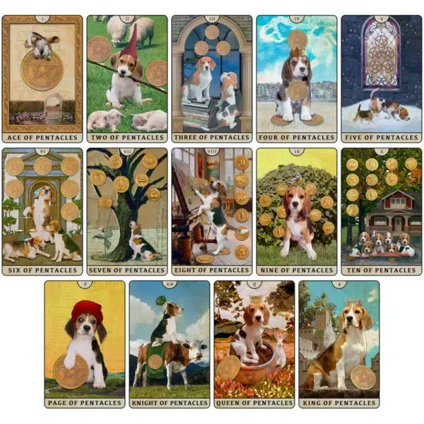 Tarot of Beagle Dogs