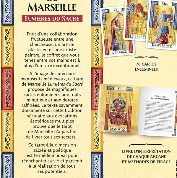 Tarot de Marseille - Lumières du Sacré