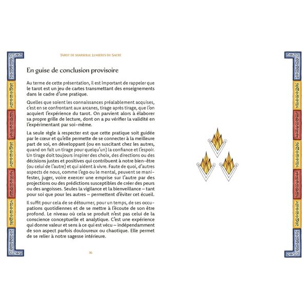 Tarot de Marseille - Lumières du Sacré
