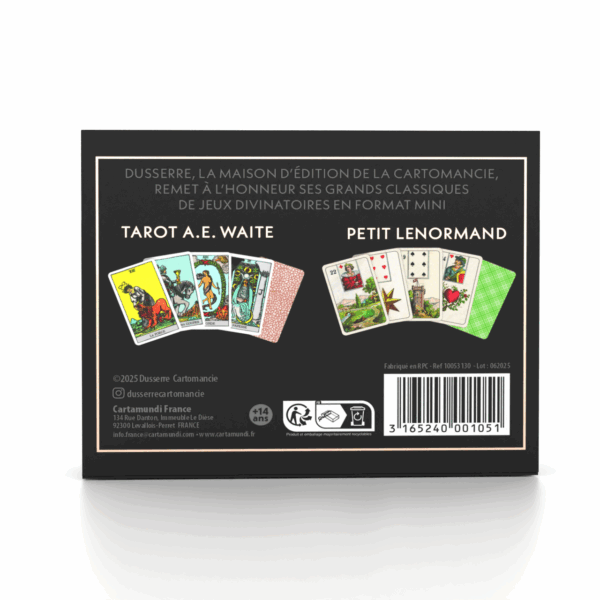Coffret Mini-Jeux - Tarot A.E. Waite & Petit Lenormand