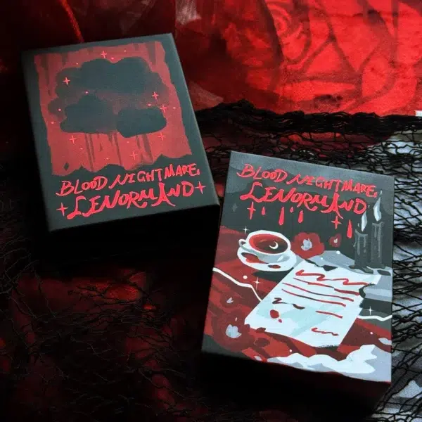 Blood Nightmare Lenormand – Crimson & Dark Editions