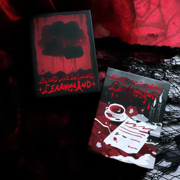 Blood Nightmare Lenormand – Crimson & Dark Editions