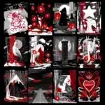 Blood Nightmare Lenormand – Crimson & Dark Editions
