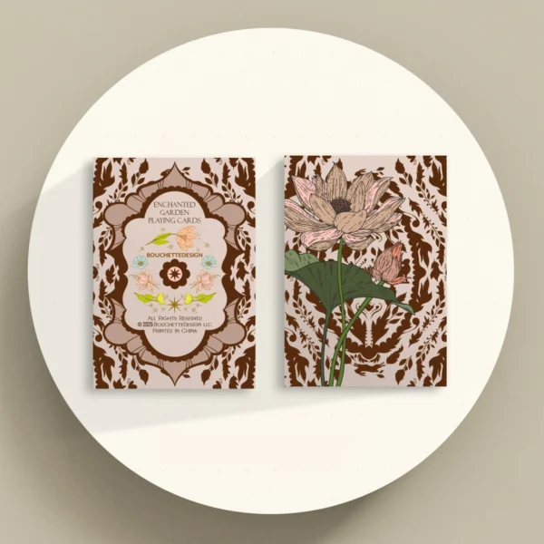 Enchanted Garden Playing Cards