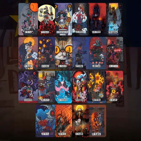 Whimsical Realm of Oddities Tarot