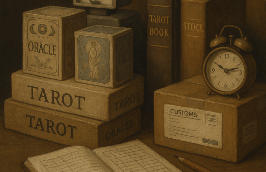 gestion des stocks tarots et oracles